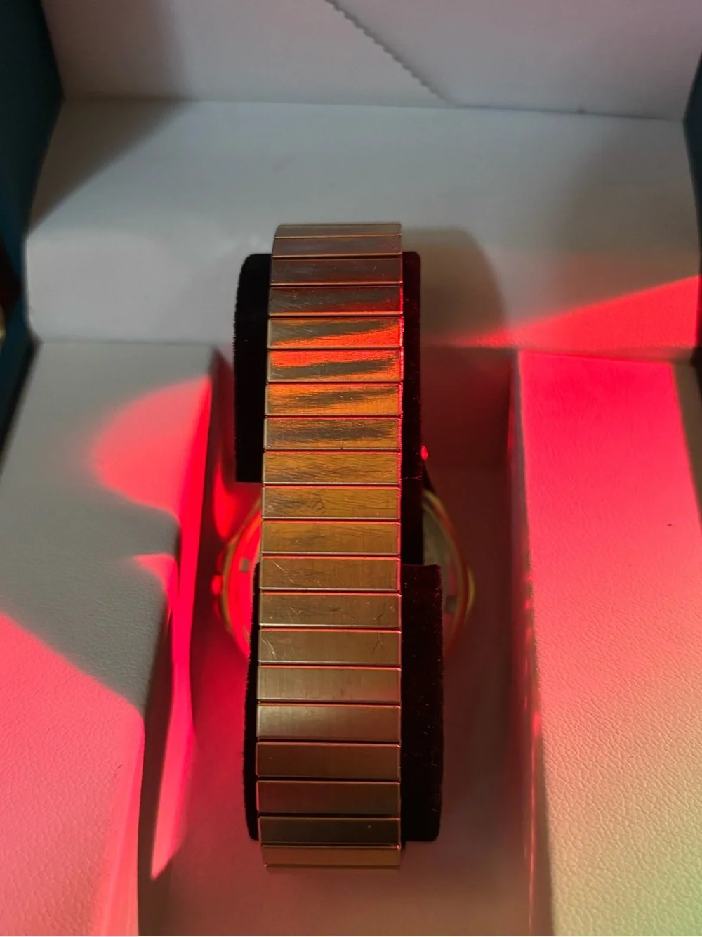 Vintage Rudrick 1911 Gold-Tone Steel quartz Watch - Black Dial
